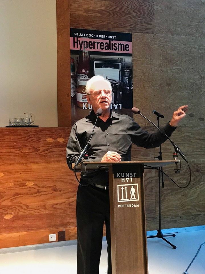 Louis K Meisel, Mr Photorealism himself told us his magnificent story about the movement he personally invented and established during 50 years